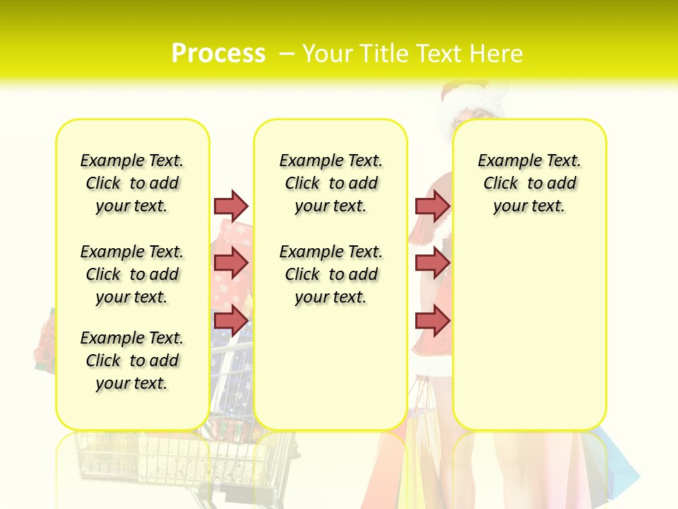 Lady Cap Isolated PowerPoint Template