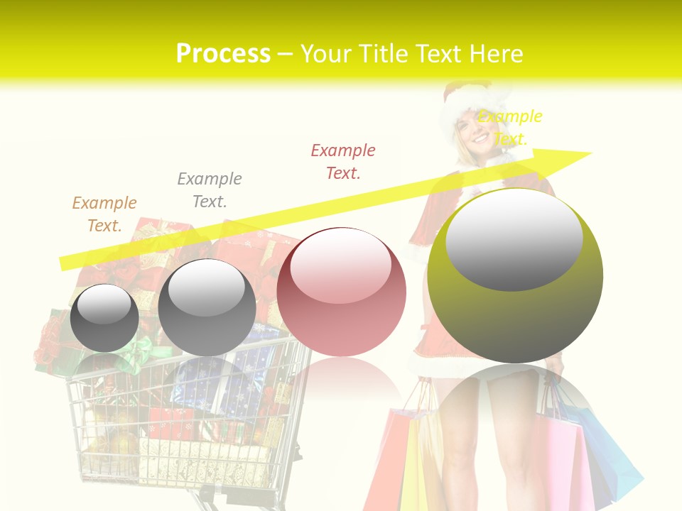 Lady Cap Isolated PowerPoint Template