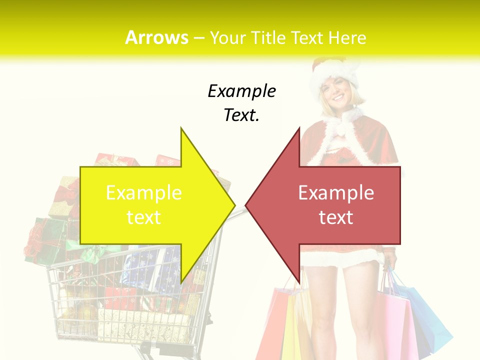 Lady Cap Isolated PowerPoint Template