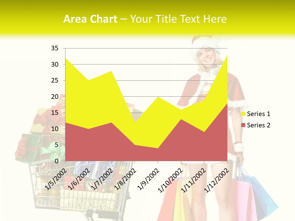 Lady Cap Isolated PowerPoint Template