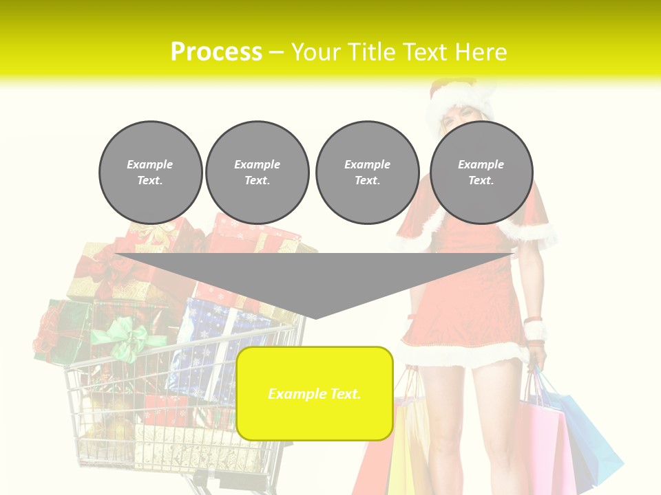 Lady Cap Isolated PowerPoint Template