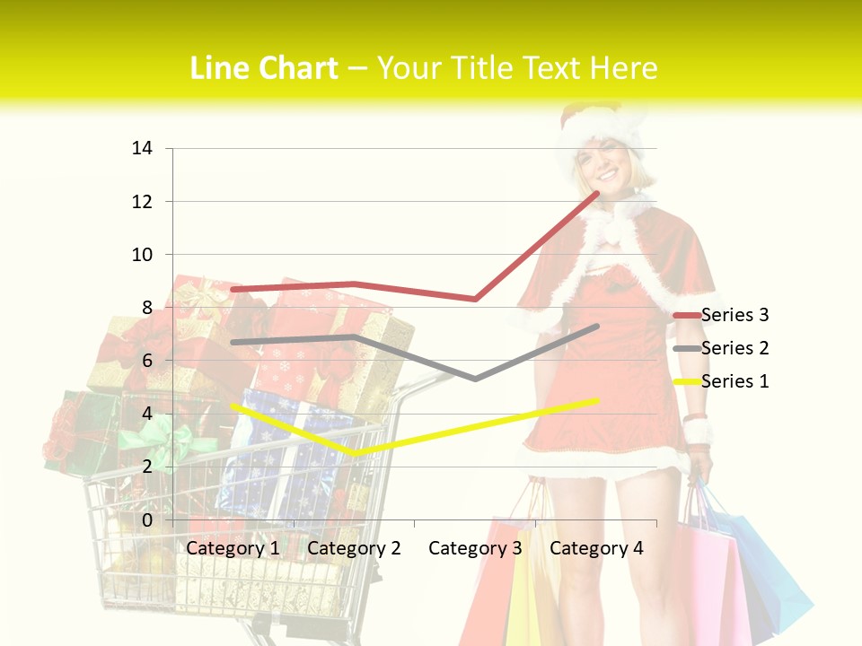 Lady Cap Isolated PowerPoint Template