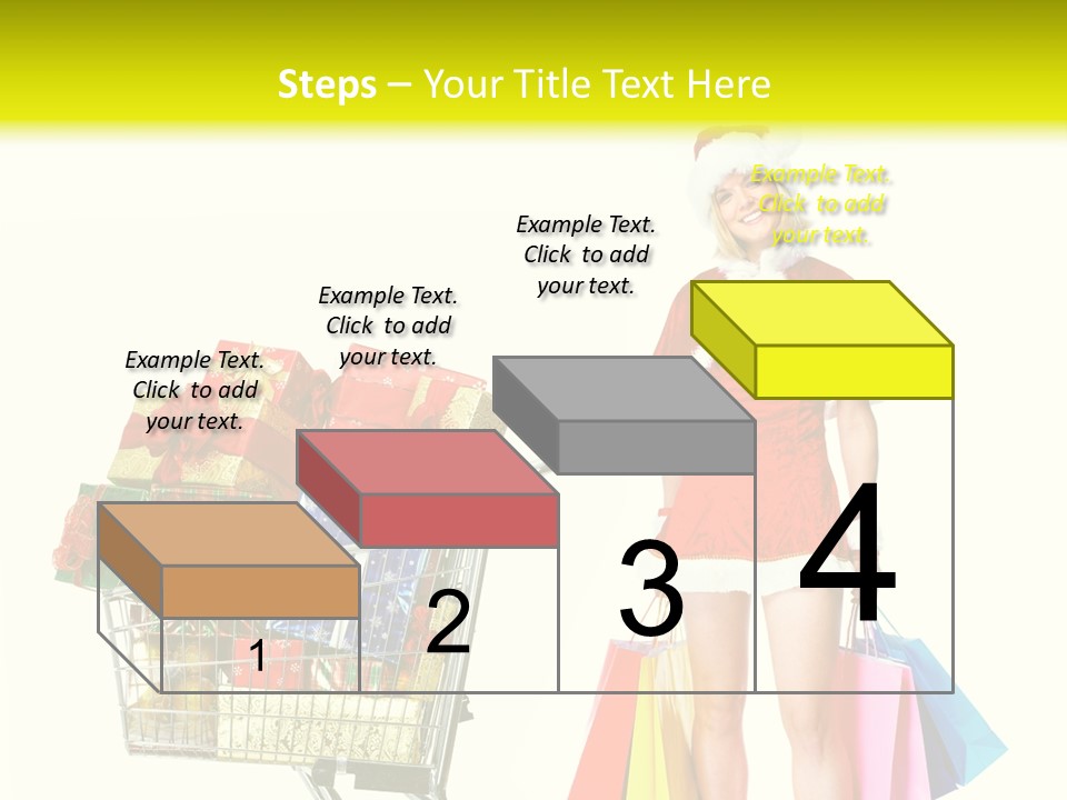 Lady Cap Isolated PowerPoint Template