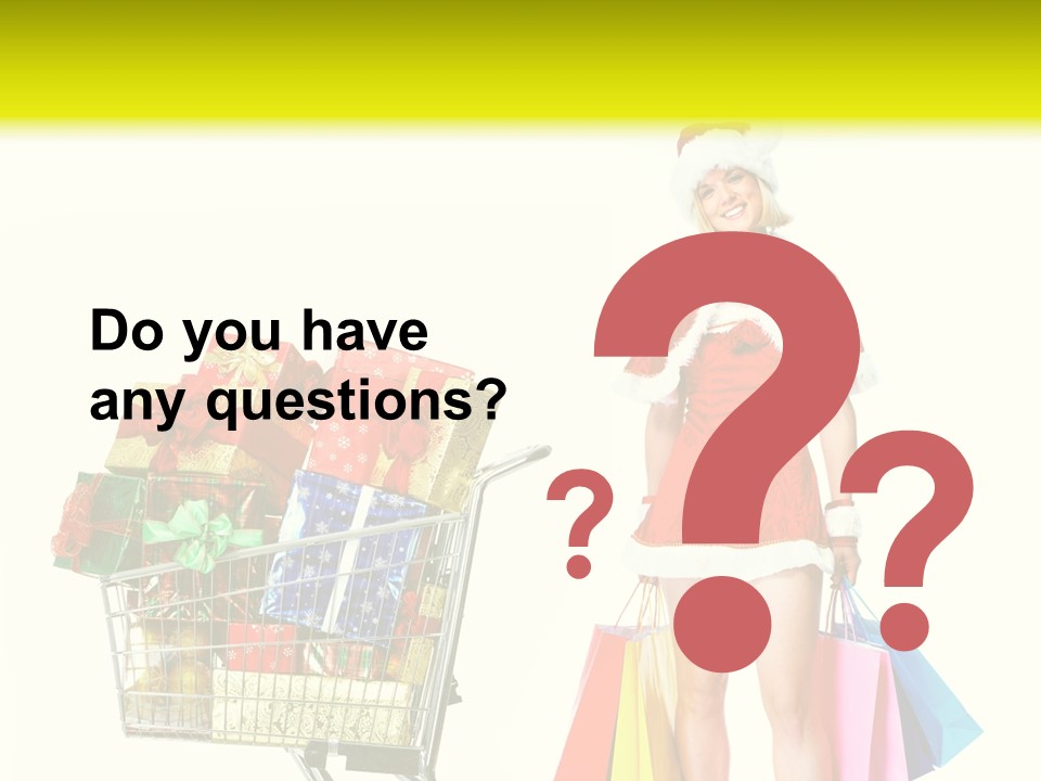 Lady Cap Isolated PowerPoint Template