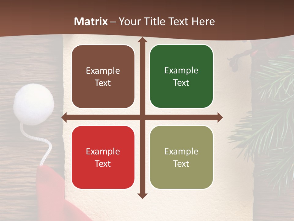 Berry Paper Celebration PowerPoint Template