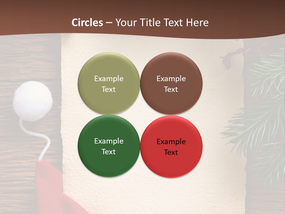 Berry Paper Celebration PowerPoint Template