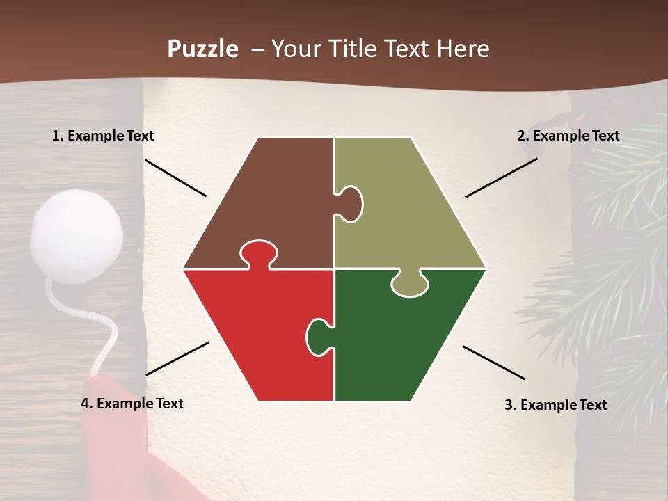 Berry Paper Celebration PowerPoint Template