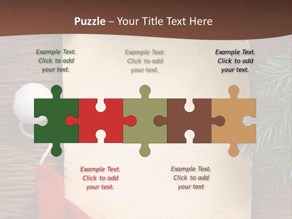 Berry Paper Celebration PowerPoint Template