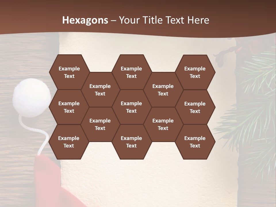 Berry Paper Celebration PowerPoint Template