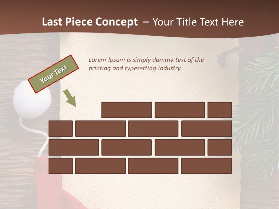 Berry Paper Celebration PowerPoint Template