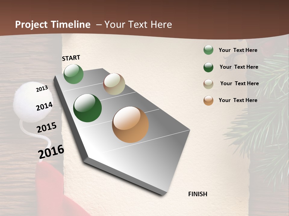 Berry Paper Celebration PowerPoint Template