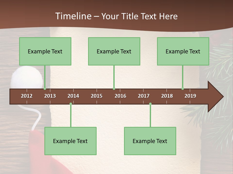Berry Paper Celebration PowerPoint Template