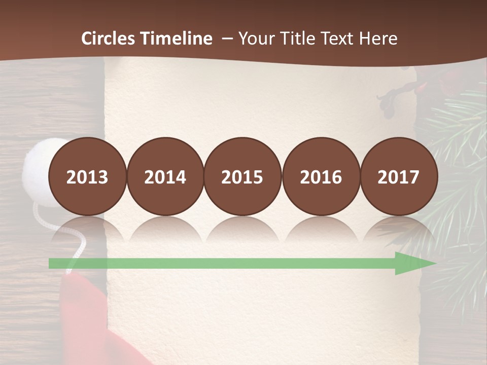 Berry Paper Celebration PowerPoint Template