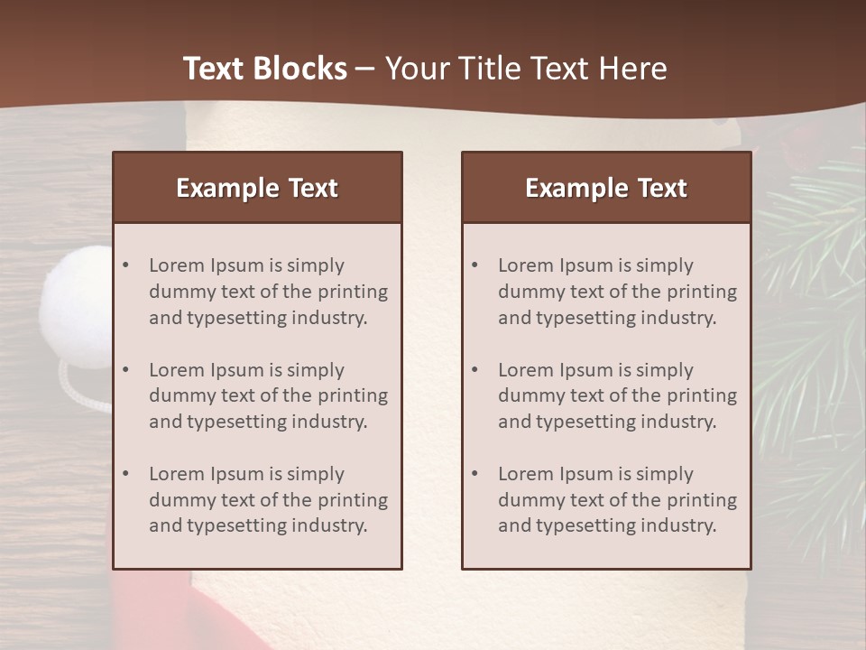 Berry Paper Celebration PowerPoint Template