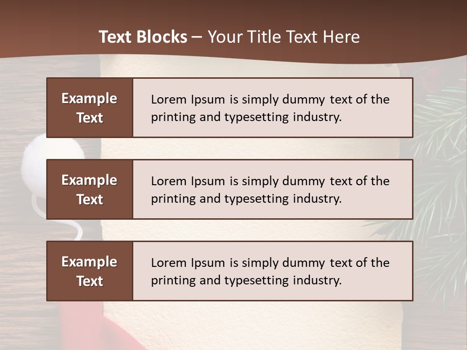 Berry Paper Celebration PowerPoint Template