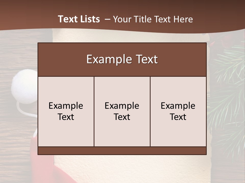 Berry Paper Celebration PowerPoint Template