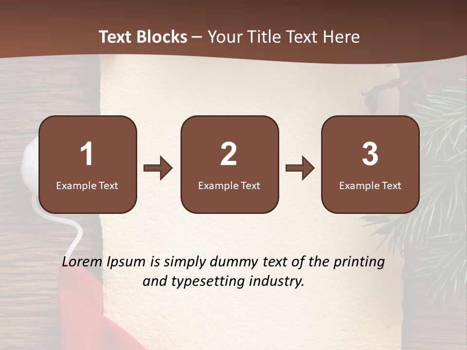 Berry Paper Celebration PowerPoint Template