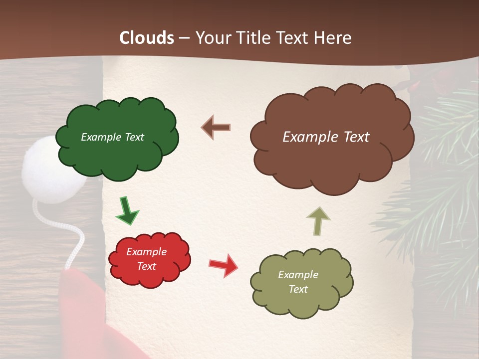 Berry Paper Celebration PowerPoint Template