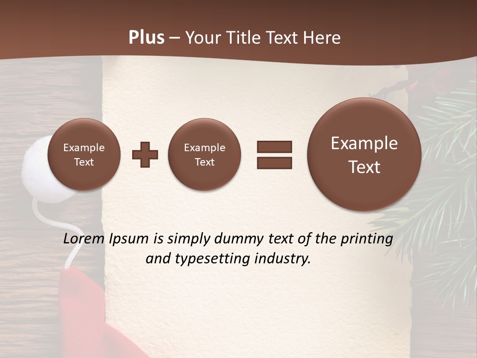 Berry Paper Celebration PowerPoint Template
