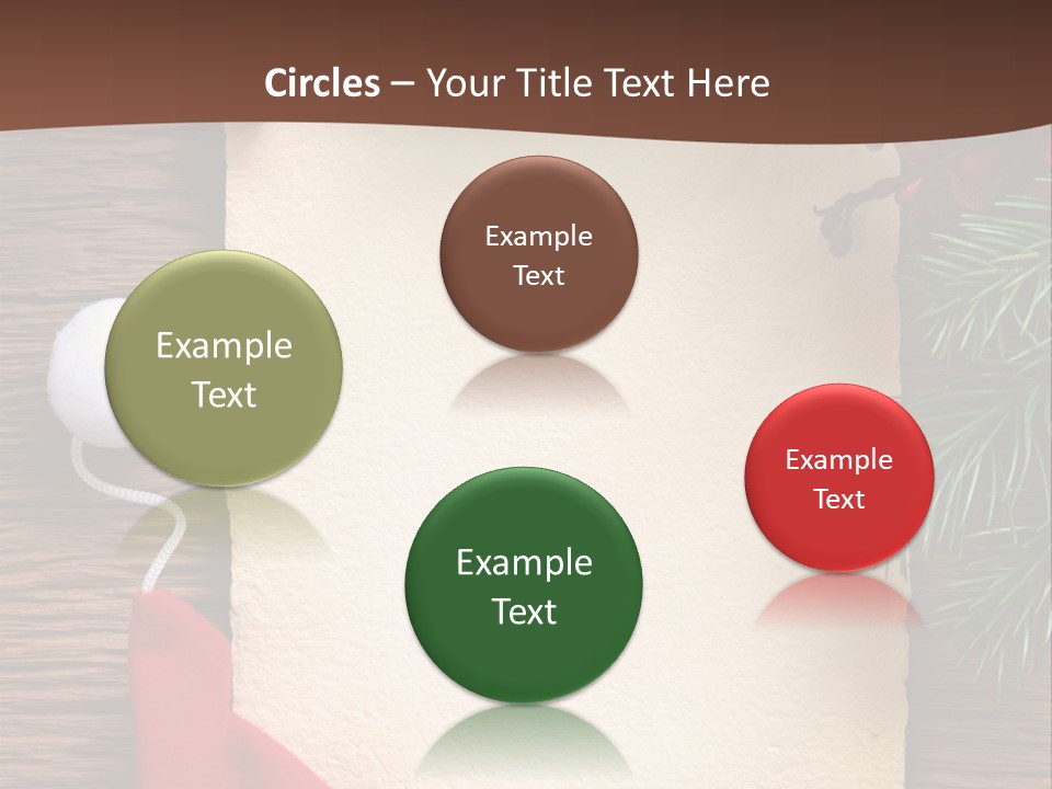 Berry Paper Celebration PowerPoint Template