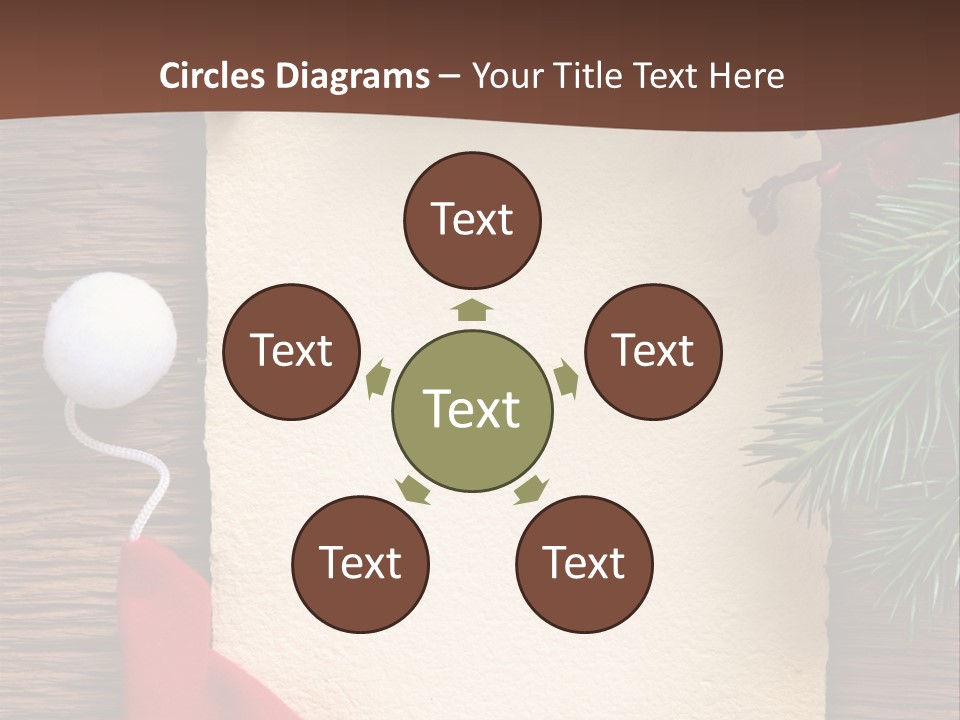 Berry Paper Celebration PowerPoint Template