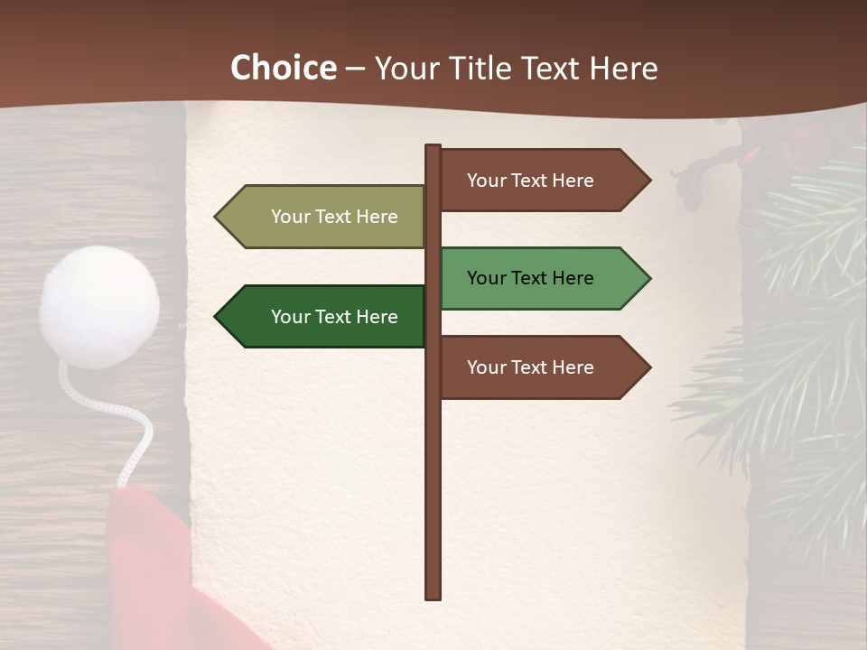 Berry Paper Celebration PowerPoint Template