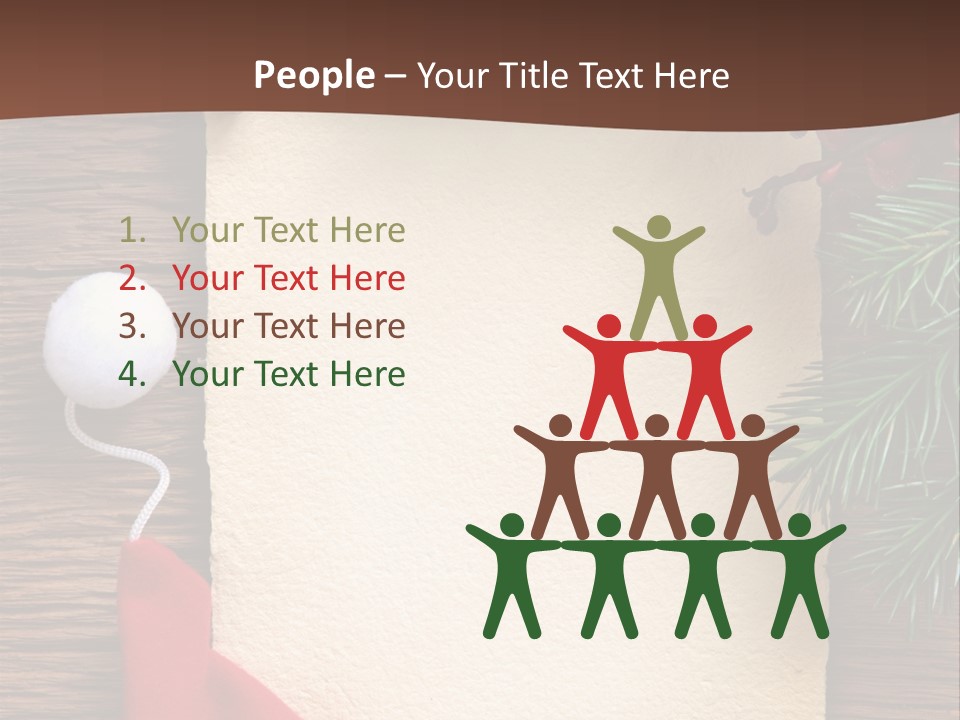 Berry Paper Celebration PowerPoint Template