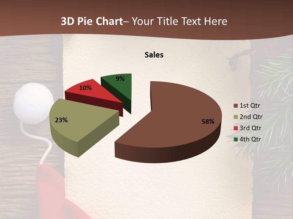 Berry Paper Celebration PowerPoint Template