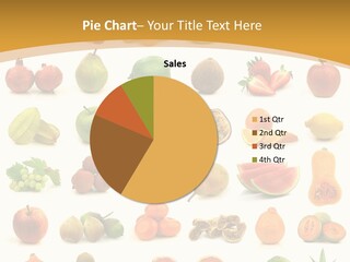 Collection Tangelo Fruit Grapes PowerPoint Template