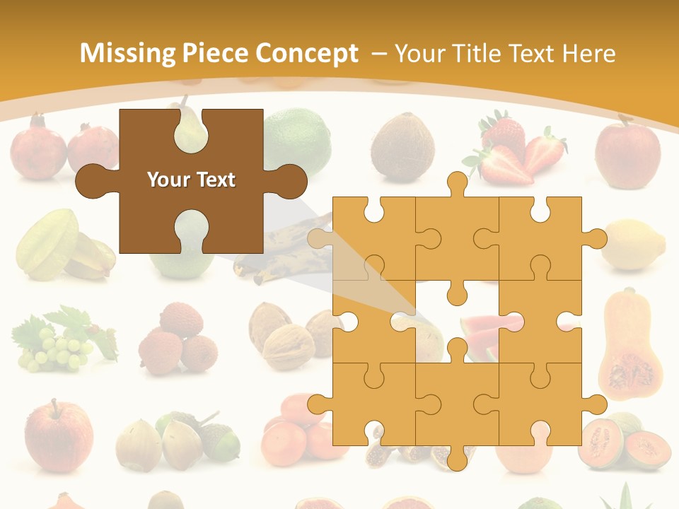 Collection Tangelo Fruit Grapes PowerPoint Template