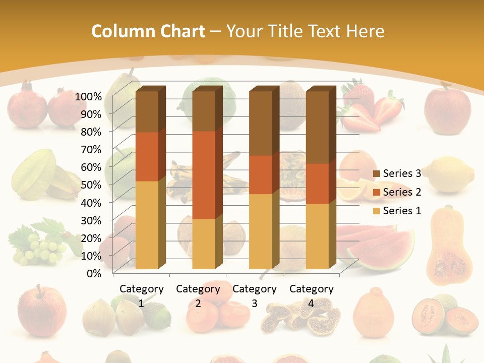Collection Tangelo Fruit Grapes PowerPoint Template