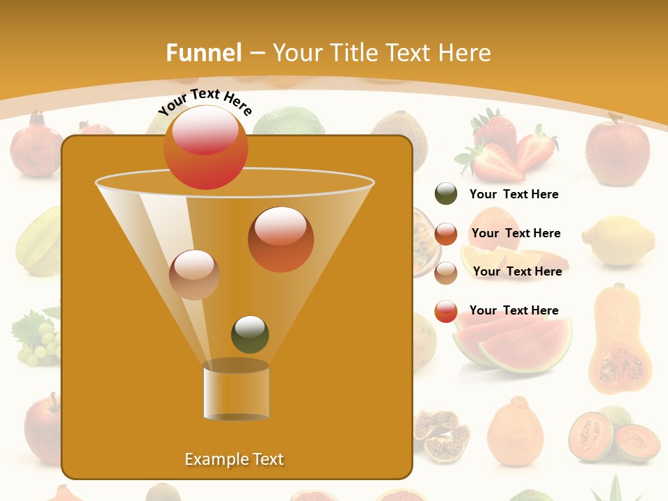 Collection Tangelo Fruit Grapes PowerPoint Template