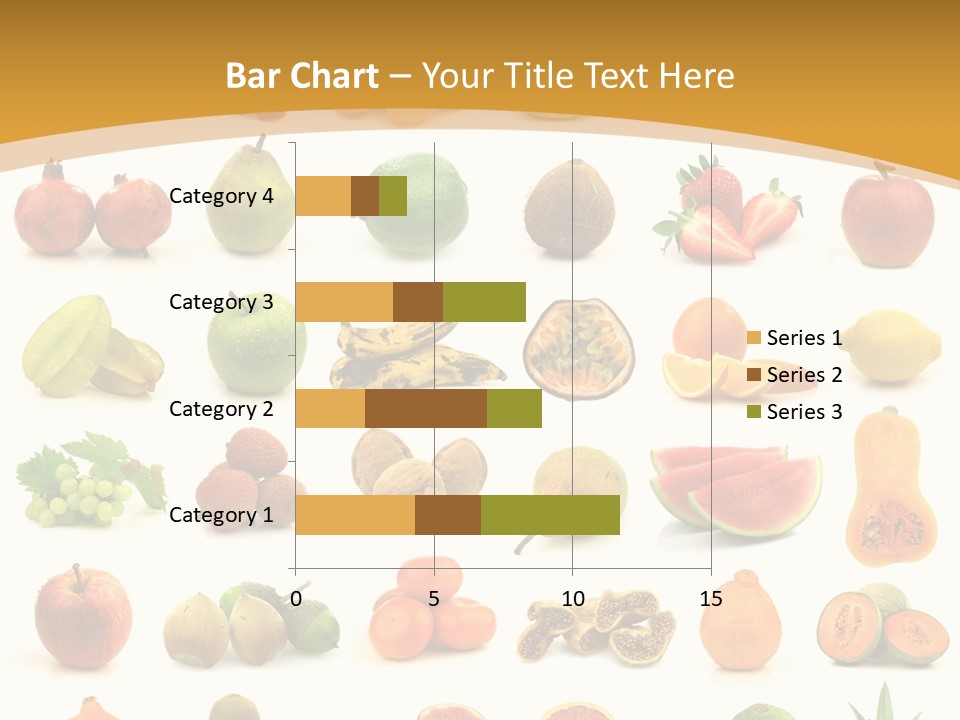 Collection Tangelo Fruit Grapes PowerPoint Template