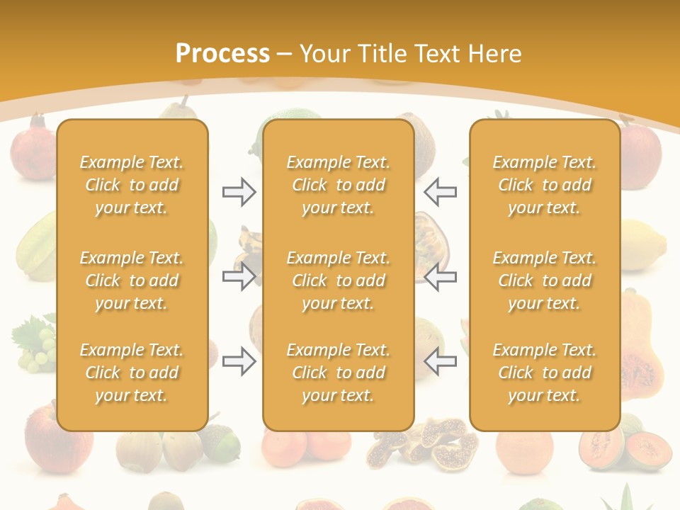 Collection Tangelo Fruit Grapes PowerPoint Template