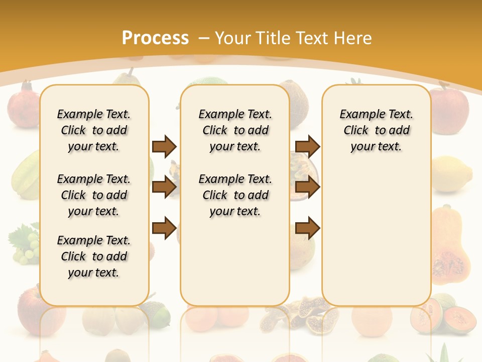 Collection Tangelo Fruit Grapes PowerPoint Template