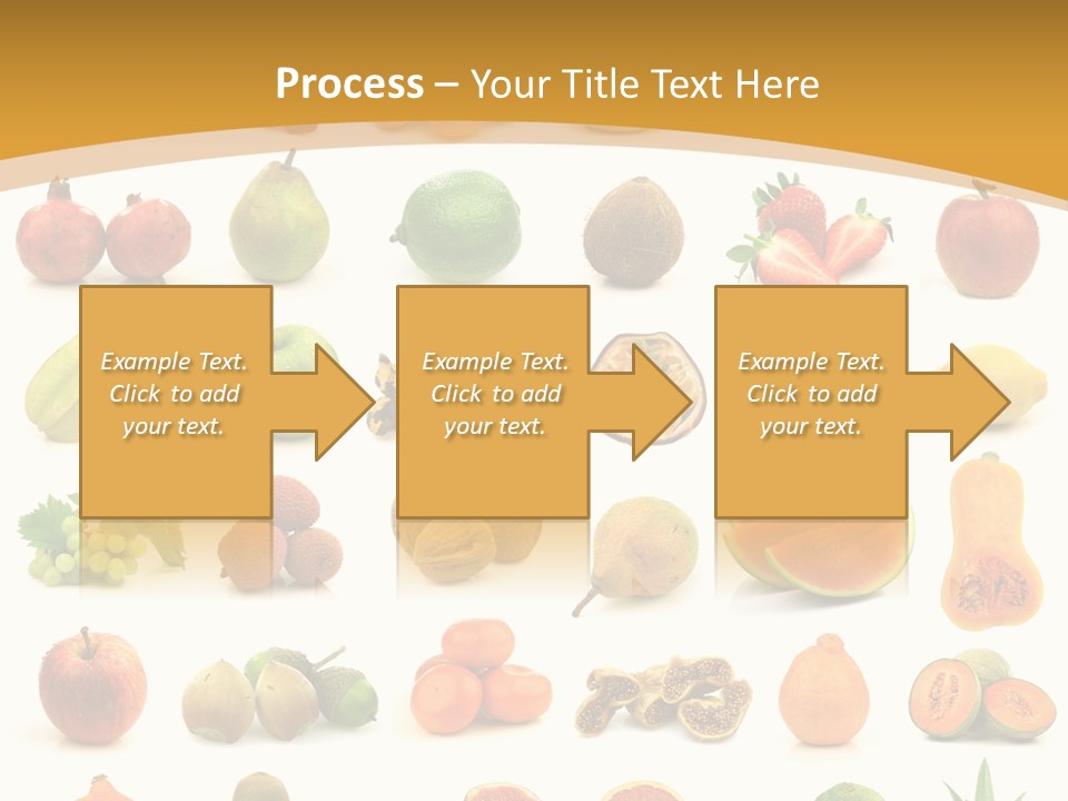 Collection Tangelo Fruit Grapes PowerPoint Template