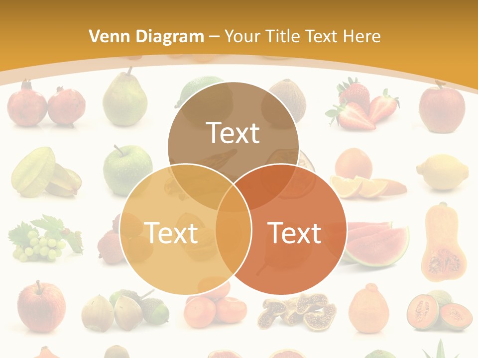 Collection Tangelo Fruit Grapes PowerPoint Template