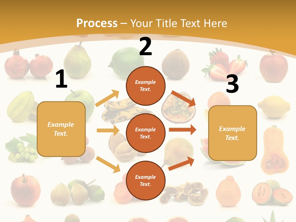 Collection Tangelo Fruit Grapes PowerPoint Template