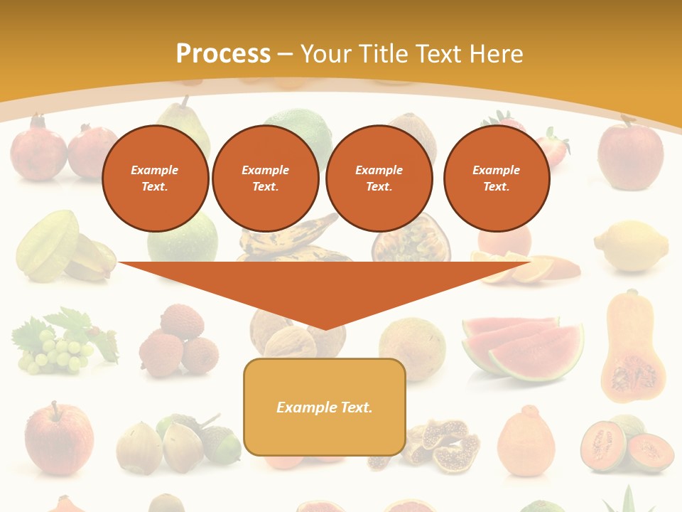 Collection Tangelo Fruit Grapes PowerPoint Template