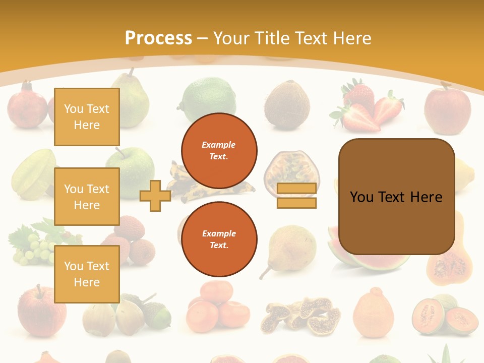 Collection Tangelo Fruit Grapes PowerPoint Template
