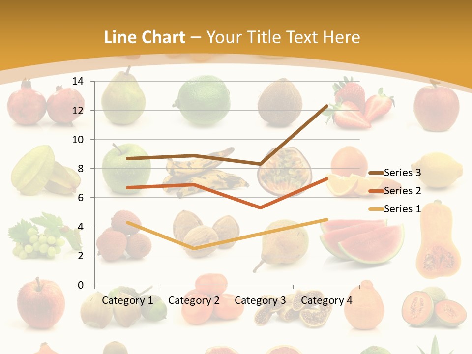 Collection Tangelo Fruit Grapes PowerPoint Template
