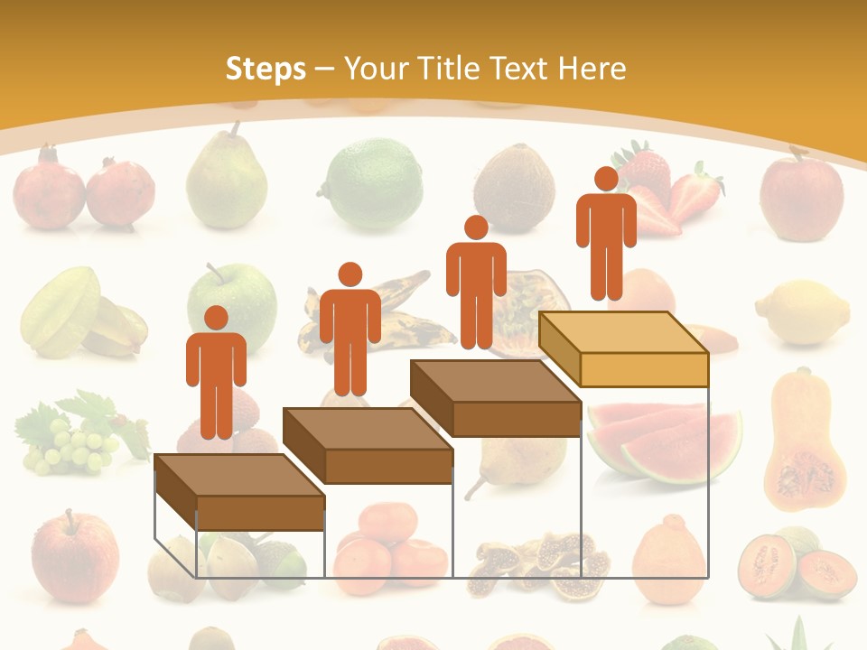 Collection Tangelo Fruit Grapes PowerPoint Template