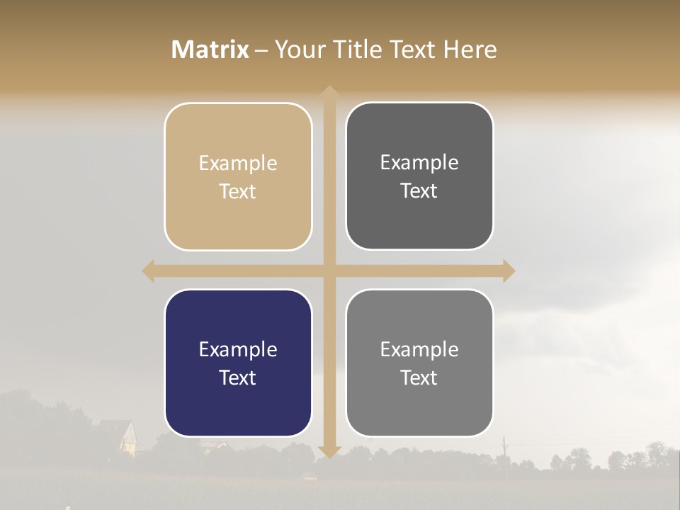 Rotation Environment Torrential Rain PowerPoint Template