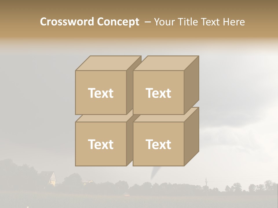 Rotation Environment Torrential Rain PowerPoint Template