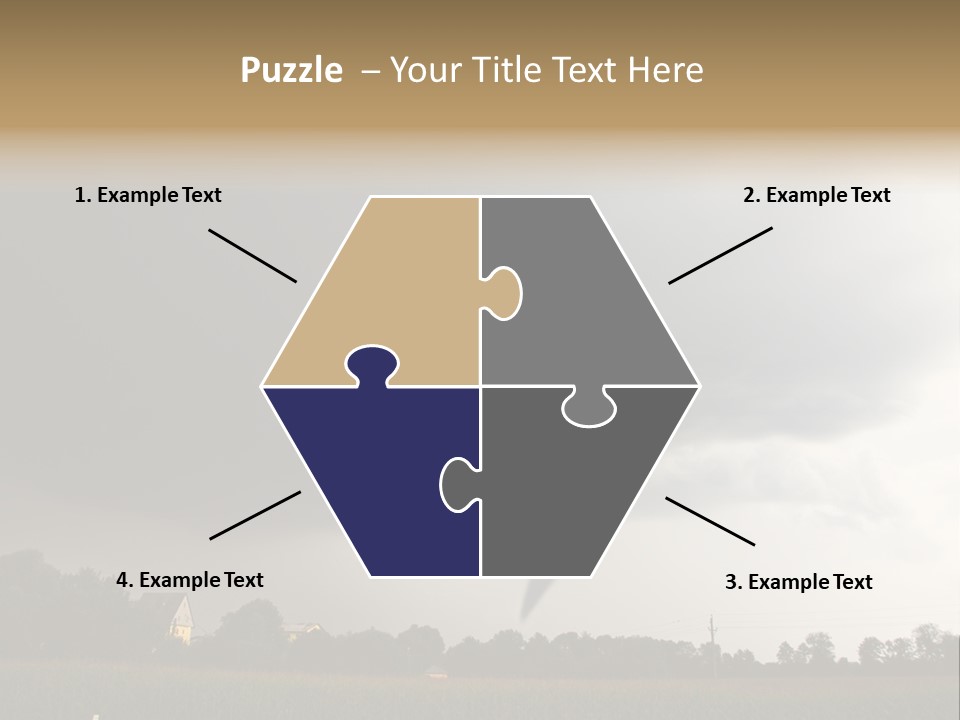 Rotation Environment Torrential Rain PowerPoint Template