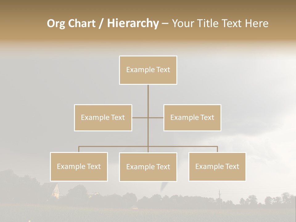 Rotation Environment Torrential Rain PowerPoint Template