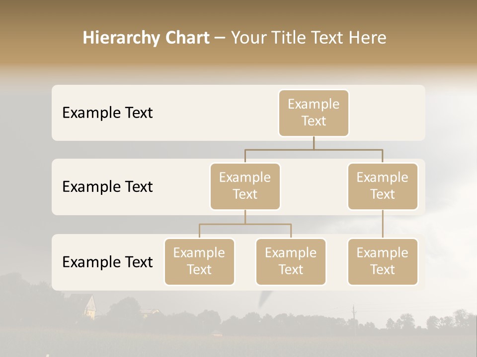 Rotation Environment Torrential Rain PowerPoint Template