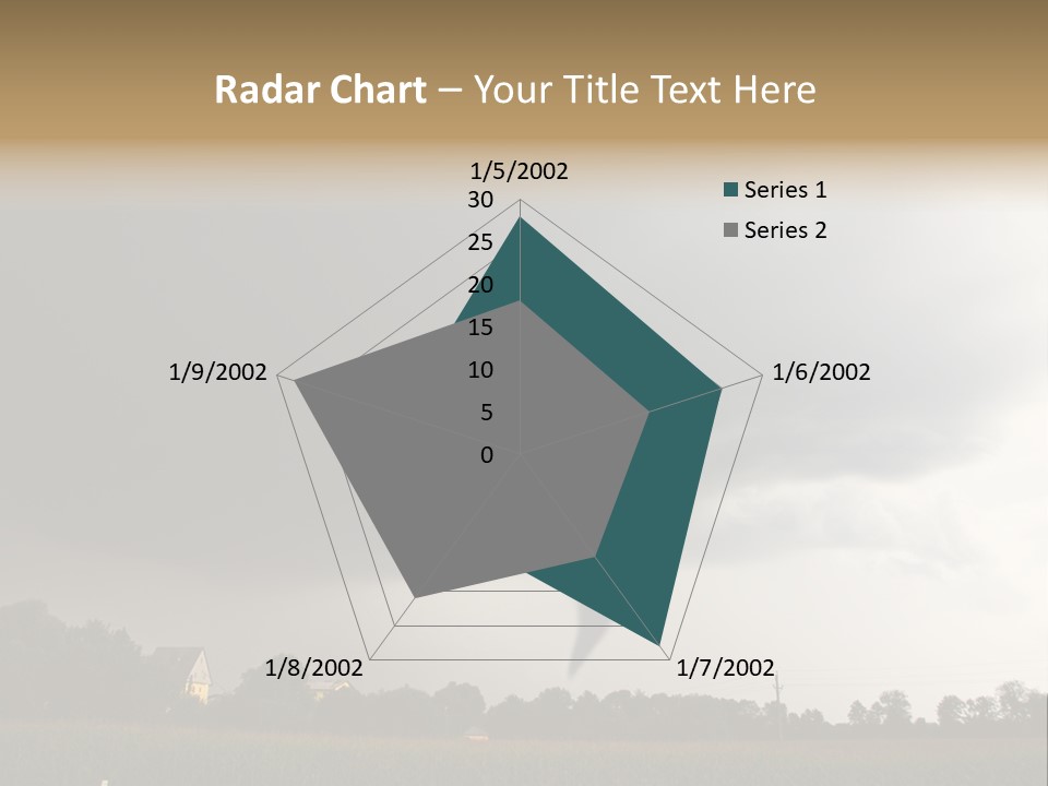 Rotation Environment Torrential Rain PowerPoint Template