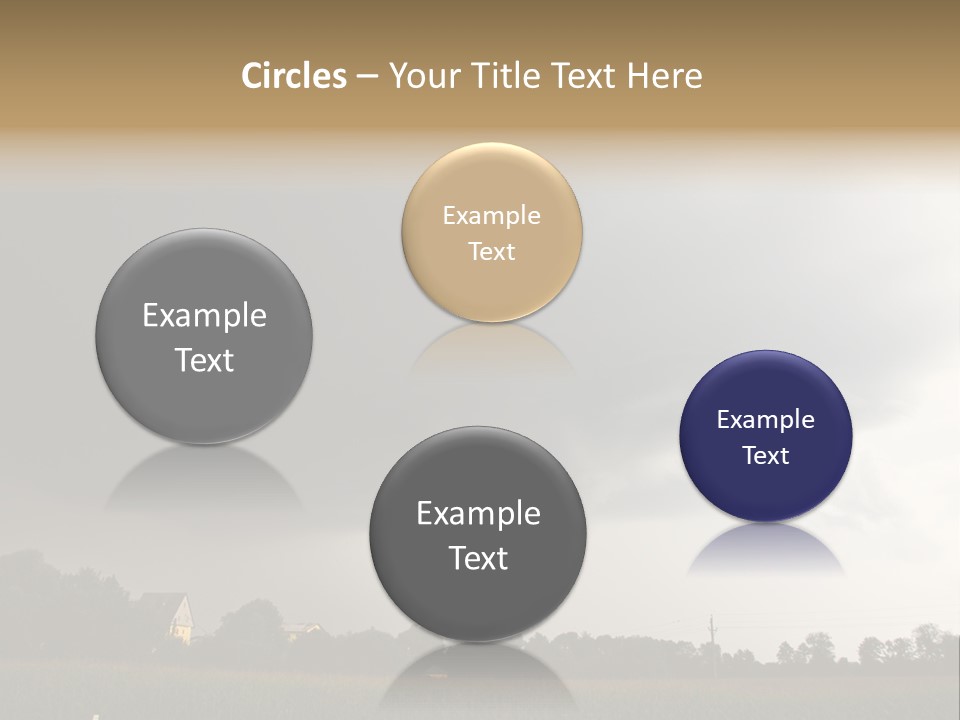 Rotation Environment Torrential Rain PowerPoint Template