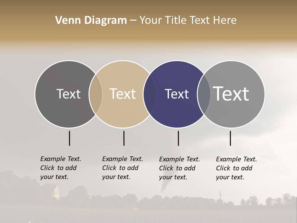 Rotation Environment Torrential Rain PowerPoint Template